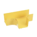 Accesorio en T Horizontal, Con Ángulos a 90º, Para Canaletas FiberRunner™ 4X4, Color Amarillo - Image 4