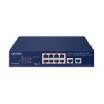 Switch de Escritorio de 8 Puertos 10/100TX 802.3at PoE+ / 2 Puertos 10/100TX / 120W PoE Budget / Modos Standard, VLAN y Extendido / Distancia Extendida Hasta 250m - Image 3
