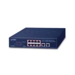 Switch de Escritorio de 8 Puertos 10/100TX 802.3at PoE+ / 2 Puertos 10/100TX / 120W PoE Budget / Modos Standard, VLAN y Extendido / Distancia Extendida Hasta 250m - Image 2