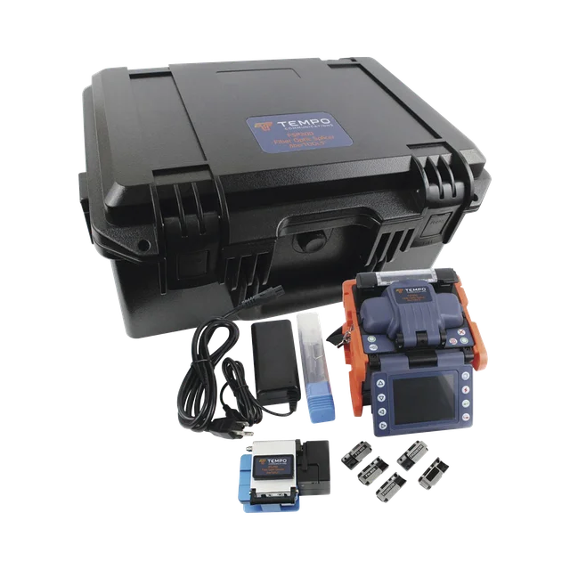 FSP200KIT1-h Fusionadora de Fibra Óptica de Alineación por Núcleo con 6 Motores con Perdida Típica (SM); 0.01 dB (MM); 0.04 dB) / Capacitación básica virtual gratuita - Image 1