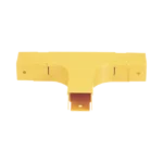 Accesorio en T Horizontal, Con Ángulos a 90º, Para Canaletas FiberRunner™ 2X2, Color Amarillo - Image 3