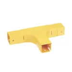 Accesorio en T Horizontal, Con Ángulos a 90º, Para Canaletas FiberRunner™ 2X2, Color Amarillo - Image 4