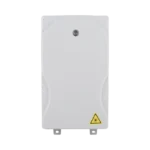 Caja Terminal de Fibra Óptica para instalación en interior, montaje en pared, 8 acopladores SC/APC monomodo, hasta 24 empalmes