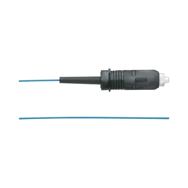 FX1BN3NNNSNM001-h Pigtail de Fibra Óptica SC Simplex, Multimodo OM3 50/125, 900um, Color Aqua, 1 Metro (3.28 Pies) - Image 1