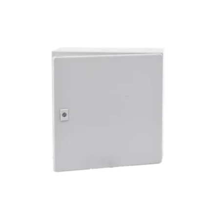 Gabinete de Acero, Nema 4 -IP 66 de 40 x 40 x 20 cm con Platina y certificado UL.