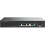 Dispositivo de Convergencia de Redes GCC6020 / Router VPN / Firewall de Próxima Generación / IP PBX / Switch de Red / 4 Puertos Gigabit Ethernet / 1 Puerto SFP+ 10 Gigabit / 1 Puerto 2.5 Gigabit / Administración en la Nube GDMS / Mont