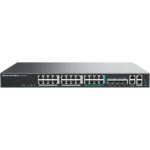 Dispositivo de Convergencia de Redes GCC6021 / Router VPN / Firewall de Próxima Generación / IP PBX / Switch de Red / 4 Puertos Gigabit Ethernet / 1 Puerto SFP+ 10 Gigabit / 1 Puerto 2.5 Gigabit / Gestión en la Nube GDMS / Montaje en