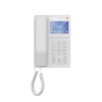 Teléfono IP Hotelero con pantalla LCD a color, 2 líneas SIP con 2 cuentas, codec Opus, IPV4/IPV6, color blanco, con gestión en la nube GDMS - Image 5