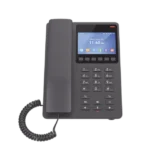 Teléfono IP Hotelero con pantalla LCD a color, 2 líneas SIP con 2 cuentas, codec Opus, IPV4/IPV6, color negro, con gestión en la nube GDMS - Image 4