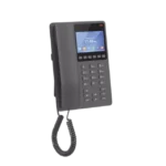 Teléfono IP WiFi Hotelero con pantalla LCD a color, 2 líneas SIP con 2 cuentas, codec Opus, IPV4/IPV6, color negro, con gestión en la nube GDMS - Image 5