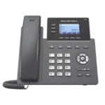 Teléfono IP Grado Operador, 3 líneas SIP con 6 cuentas, puertos Gigabit PoE, codec Opus, IPV4/IPV6 con gestión en la nube GDMS - Image 2