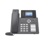 Teléfono IP Grado Operador, 3 líneas SIP con 6 cuentas, 10 botones BLF, puertos Gigabit PoE, codec Opus, IPV4/IPV6 con gestión en la nube GDMS