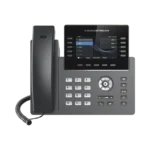 Teléfono IP Wi-Fi, Grado Operador, 10 líneas SIP con 5 cuentas, pantalla a color 4.3", puertos Gigabit, Bluetooth, PoE, codec Opus, IPV4/IPV6 con gestión en la nube GDMS