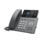 Teléfono IP Wi-Fi, Grado Operador, 8 líneas SIP con 4 cuentas, pantalla a color 2.8", puertos Gigabit, Bluetooth, PoE, codec Opus, IPV4/IPV6 con gestión en la nube GDMS