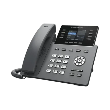 Teléfono IP Wi-Fi, Grado Operador, 8 líneas SIP con 4 cuentas, pantalla a color 2.8", puertos Gigabit, Bluetooth, PoE, codec Opus, IPV4/IPV6 con gestión en la nube GDMS