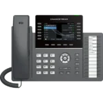 TELÉFONO IP PROFESIONAL DE 12 LÍNEAS / 24 TECLAS DE EXTENSIÓN PROGRAMABLES / WI-FI 6 / POE INTEGRADO / PANTALLA LCD 4.3 PULGADAS / SEGURIDAD DE NIVEL EMPRESARIAL / BLUETOOTH INTEGRADO / COMPATIBLE CON GDMS / AUDIO HD CON NOISE-SHIELD
