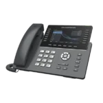 Teléfono IP Wi-Fi, Grado Operador, 14 líneas SIP con 6 cuentas, pantalla LCD  5", puertos Gigabit, Bluetooth, PoE, codec Opus, IPV4/IPV6 con gestión en la nube GDMS - Image 2