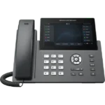 Teléfono IP Wi-Fi, Grado Operador, 12 líneas SIP con 6 cuentas, pantalla táctil  7", puertos Gigabit, Bluetooth, PoE, codec Opus, IPV4/IPV6 con gestión en la nube GDMS - Image 3