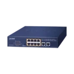 Switch de Escritorio No Administrable / 8 Puertos 10/100/1000T PoE+ 802.3at / 2 Puertos Uplink 10/100/1000T / Presupuesto PoE 120 Watts / Modos Estándar, VLAN y Extend / Distancia Extendida 250 mts / Rackeable - Image 2