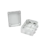 Caja de derivación de PVC Auto-Extinguible con 10 entradas, tapa y tornillo de media vuelta de 1/4", 150x110x70 mm (5.9 x 4.3 x 2.7 in), Para Exterior (IP55) - Image 3