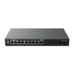 Router Gigabit VPN / Balanceador de cargas / 60,000 sesiones NAT /  9 puertos 10/100/1000 Mbps + 2 puertos SFP (WAN/LAN) / 1 puerto entrada PoE(af/at) / 2 puertos salida PoE (af/at) / Compatible con GWN Cloud. - Image 2