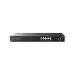 Switch Gigabit Administrable / 8 puertos 10/100/1000 Mbps + 2 Puertos SFP Uplink / Compatible con GWN Cloud.