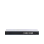 Switch Gigabit PoE+ Administrable / 16 puertos 10/100/1000 Mbps + 4 Puertos SFP Uplink / Hasta 240W / Compatible con GWN Cloud. - Image 7
