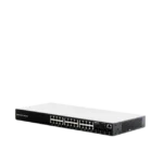 Switch Gigabit Administrable / 24 puertos 10/100/1000 Mbps + 4 Puertos SFP Uplink / Compatible con GWN Cloud.