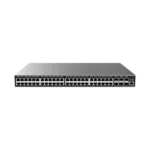 Switch Gigabit  Administrable / 48 puertos 10/100/1000 Mbps + 6 Puertos SFP+ / Compatible con GWN Cloud.