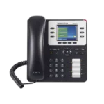 Teléfono IP Empresarial de 3 Líneas con 4 teclas de función, 8 teclas de extensión BLF y conferencia de 4 vías. PoE - Image 2