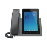Teléfono IP Android 11, 16 líneas SIP con 16 cuentas, pantalla táctil  7", puertos Gigabit, Wi-Fi, Bluetooth, PoE, codec Opus, IPV4/IPV6 con gestión en la nube GDMS - Image 3