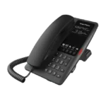 Teléfono IP WI-FI para Hotelería, Puerto USB-A para carga, 5 teclas programables para servicio rápido (Hotline), plantilla personalizable con PoE - Image 3