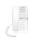 Teléfono IP WI-FI para Hotelería, Puerto USB-A para Carga, 5 Teclas Programables para Servicio Rápido (Hotline), Plantilla Personalizable con PoE