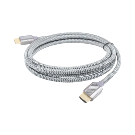 Cable HDMI de Alta Resolución en 8K / Versión 2.1 / 2 Metros de Longitud (6.56 ft) / Recomendado para Audio eARC / Dolby Atmos