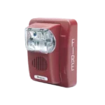 Sirena Estrobo, 12 Vcd, Multi-Candela 15 hasta 110 cd, Montaje En Pared, Color Rojo, Serie HEC3 (0500-05980) Hochiki - Image 4