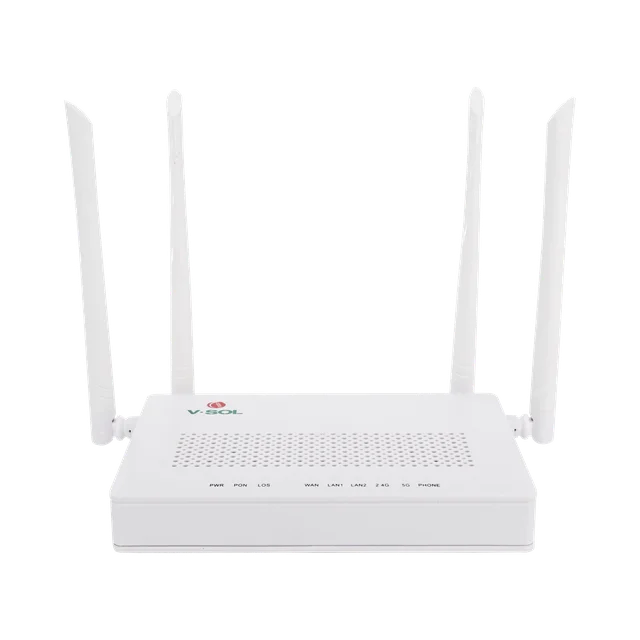 HG323DAC-h ONU Dual G/EPON con Wi-Fi AC de doble banda, 1 puerto SC/UPC + 2 puertos LAN Gigabit + 1 puerto FXS - Image 1