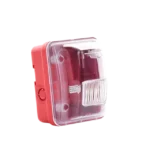 Cubierta para instalar sirenas estrobo en exterior compatible con estrobos sirenas Hochiki color rojo - Image 5