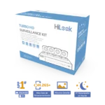 KIT TurboHD 1080p / DVR 8 canales con H.265+ / 4 Cámaras Bala Metálicas / Fuente de Poder / Accesorios de Instalación - Image 2