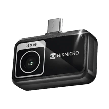 MINIE - Cámara Termográfica Portátil para Celulares (Android) /  Conector Tipo USB - C / Lente 1.3 mm / IP40  / JPEG (Imagen) / Video (MP4) / Rango de Medición de -20°C a 400°C