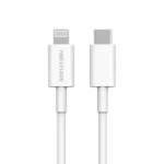 Cable USB-C a Lightning / MFi Certificado / 1 Metro / Ideal para iPhone, iPad y iPod / Carga Rápida 3 Amp / Carga y Sincronización de Datos / 480 Mbps /  60 Watts