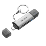 Lector de Tarjetas 2 en 1 / Conector Dual USB-A  y USB-C / Soporta SD y Micro SD - Image 3