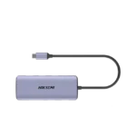 Hub (Adaptador) USB - C / 11 en 1 / 1 Salida HDMI (4K) / 2 Salida USB 2.0 / 2 Salidas USB 3.0 / 1 Salida VGA / 1 Salida SD (Memoria SD) / 1 Salida TF (Micro SD) / 1 Salida de Audio (8 - 48 KHz) / 1 Salida RJ45 / 1 Entrada USB - C (Carga Rapida)