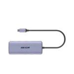 Hub (Adaptador) USB - C / 11 en 1 / 1 Salida HDMI (4K) / 2 Salida USB 2.0 / 2 Salidas USB 3.0 / 1 Salida VGA / 1 Salida SD (Memoria SD) / 1 Salida TF (Micro SD) / 1 Salida de Audio (8 - 48 KHz) / 1 Salida RJ45 / 1 Entrada USB - C (Carga Rapida) - Image 2