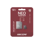 Memoria microSD con Adaptador Ideal para Celular o Tablet / 64 GB / Multipropósito