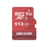 Memoria MicroSD / Clase 10 de 512 GB / Especializada Para Videovigilancia (Uso 24/7) / Compatibles con cámaras HIKVISION y Otras Marcas / 95 MB/s Lectura / 60 MB/s Escritura