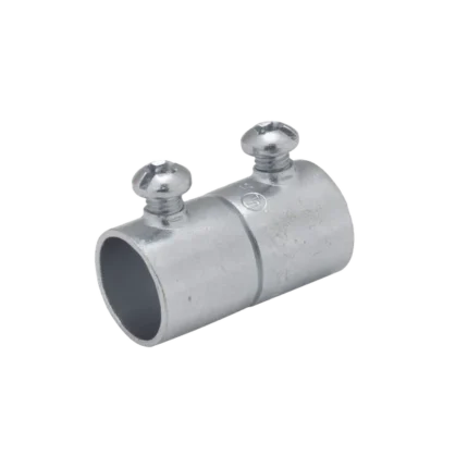 Cople de 1/2" (13 mm) para Pared Delgada con Tornillo.