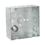 Caja Cuadrada 4 11/16 x 4 11/16"/ Profundidad de 2- 1/8"/ Cuenta 1 Entrada de 1/2" y 15 TKO  (1/2"-3/4"). - Image 2