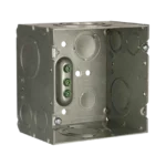 Caja Cuadrada 4- 11/16" x 4 11/16"/ Profundidad de 3-1/4"/ 2 Entradas  1", 1 1/4", 1 1/2", 2", 2 Entradas 1"-1 1/4", 2 Entradas 3/4 "- 1", 4 Entradas 1/2" - 3/4", 2 Entradas 1/2". - Image 2
