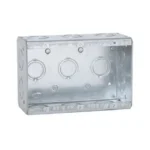 Caja Multigang de 3 Gangs / Profundidad de 2-1/2" / 16 Entradas de 1/2" y 3/4". - Image 2