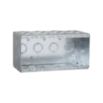Caja Multigang de 4 Gangs/ Profundidad de 3-1/2"/ 24 Entradas de 1/2" - 3/4".